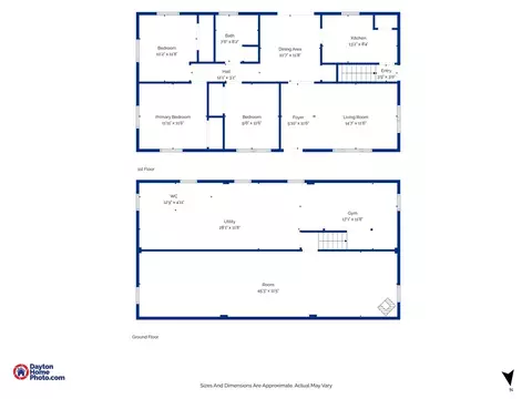 Floorplan - 1209 Student Ave, Springfield, OH 45503 photo 1 of 3