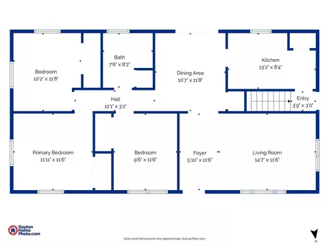 Floorplan - 1209 Student Ave, Springfield, OH 45503 photo 2 of 3
