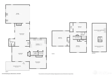 Floorplan - 213 N Broadway St, Blanchester, OH 45107 photo 4 of 4
