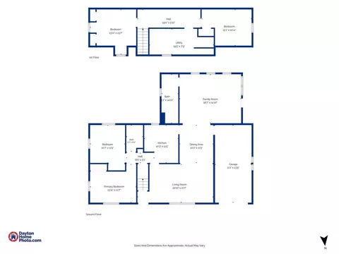 Floorplan - 812 Kenosha Rd, Kettering, OH 45429 photo 3 of 3