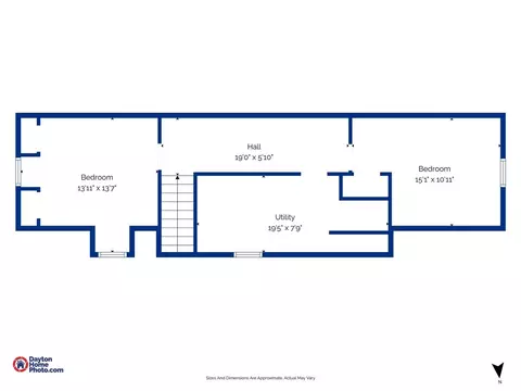 Floorplan - 812 Kenosha Rd, Kettering, OH 45429 photo 2 of 3