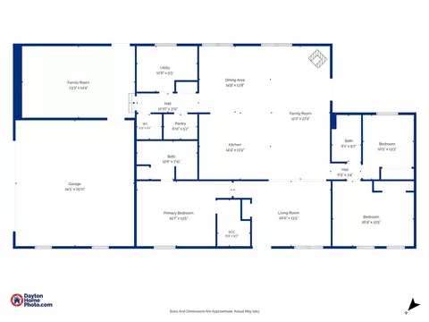 Floorplan - 2373 Shrine Rd, Springfield, OH 45502 photo 1 of 1