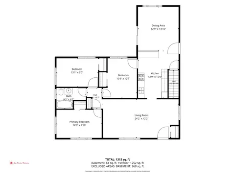 Floorplan - 2902 Armen Ave, Kettering, OH 45432 photo 1 of 3