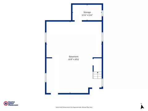 Floorplan - 11 E Dayton Dr, Fairborn, OH 45324 photo 1 of 4