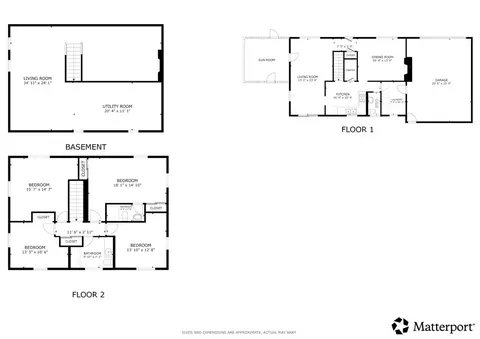 Floorplan - 3559 Strathmoor Dr, Kettering, OH 45429 photo 4 of 5