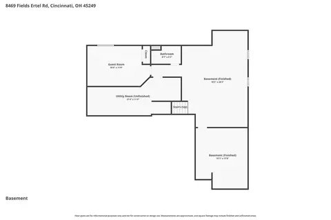 Floorplan - 8469 Fields Ertel Rd, Cincinnati, OH 45249 photo 1 of 3