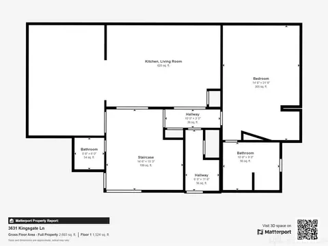 Floorplan - 3631 Kingsgate Ln, Springfield, OH 45503 photo 1 of 2