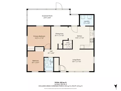 Floorplan - 2348 N Aragon Ave, Kettering, OH 45420 photo 1 of 1