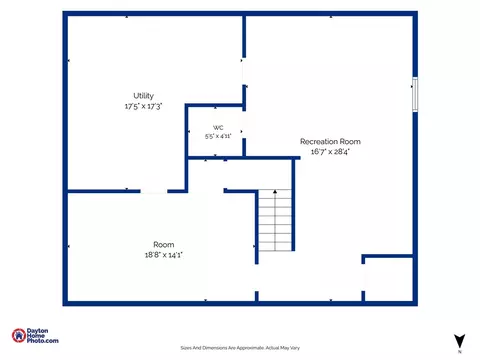 Floorplan - 205 Steeplechase Dr, Springboro, OH 45066 photo 3 of 3