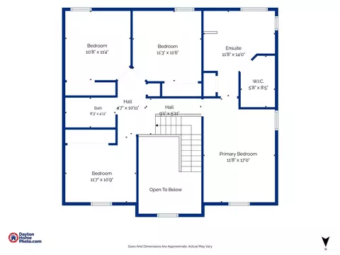 Floorplan - 205 Steeplechase Dr, Springboro, OH 45066 photo 2 of 3