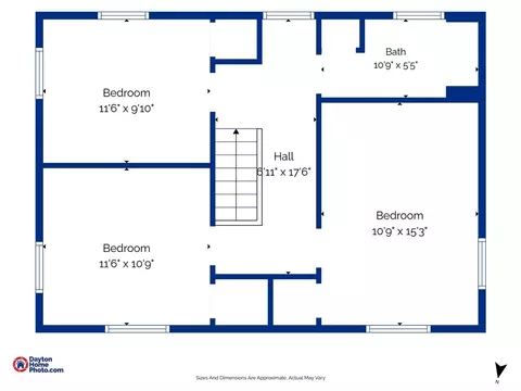Floorplan - 100 Greendale Dr, Kettering, OH 45429 photo 3 of 4