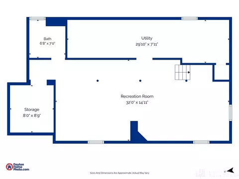 Floorplan - 516 Monteray Ave, Kettering, OH 45419 photo 3 of 4