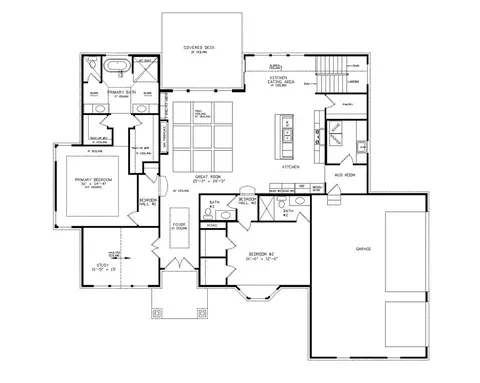 Floorplan - 613 Christopher Dr, Centerville, OH 45458 photo 1 of 2