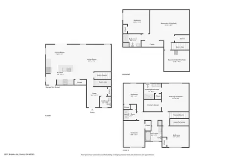 Floorplan - 1071 Brooke Ln, Xenia, OH 45385 photo 8 of 8