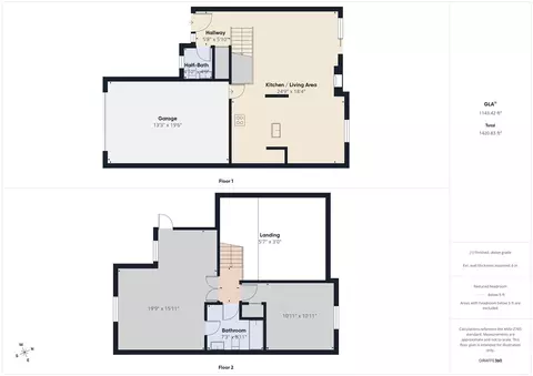 Floorplan - 1463 Eagle Highlands Dr, Fairborn, OH 45324 photo 1 of 3