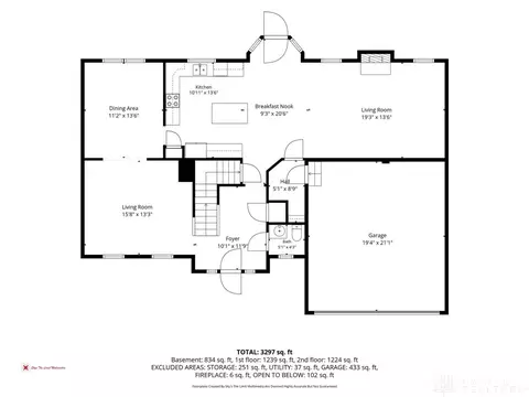 Floorplan - 53 Meadows Dr, Springboro, OH 45066 photo 2 of 4