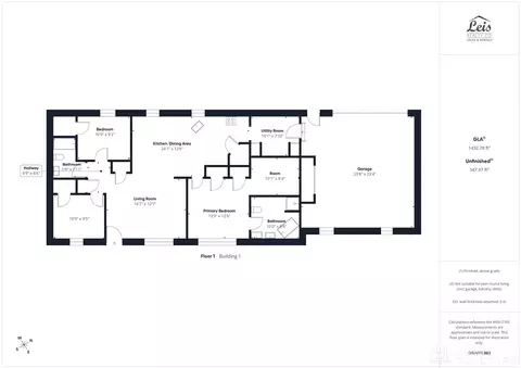 Floorplan - 6365 Springfield Xenia Rd, Springfield, OH 45502 photo 2 of 3