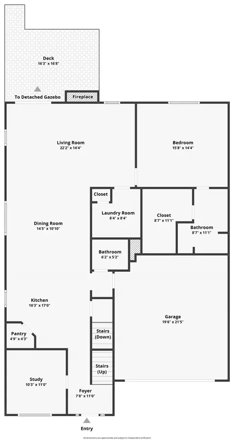 Floorplan - 2687 W Millstone Dr, Kettering, OH 45420 photo 1 of 3