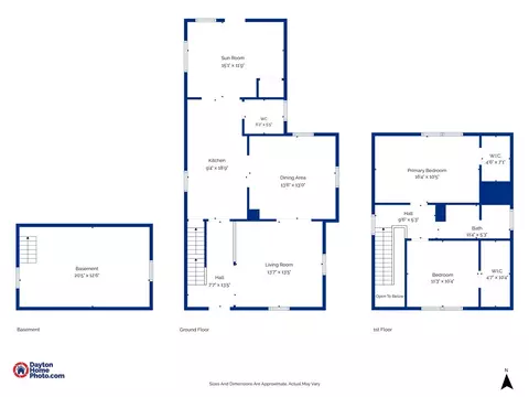 Floorplan - 2022 Woodside Ave, Springfield, OH 45503 photo 4 of 4