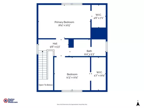 Floorplan - 2022 Woodside Ave, Springfield, OH 45503 photo 2 of 4