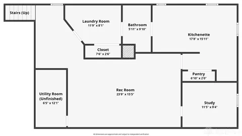Floorplan - 1233 Cloverfield Ave, Kettering, OH 45429 photo 2 of 3