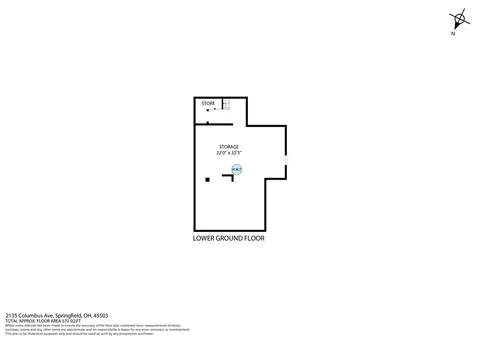 Floorplan - 2135 Columbus Rd, Springfield, OH 45503 photo 3 of 3