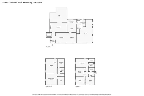 Floorplan - 5101 Ackerman Blvd, Kettering, OH 45429 photo 4 of 4