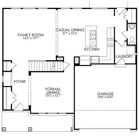 Floorplan - 970 Crestpoint, Cincinnati, OH 45245 photo 1 of 1