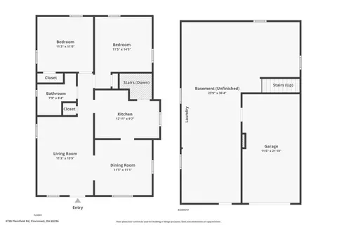 Floorplan - 6728 Plainfield Rd, Silverton, OH 45236 photo 3 of 3