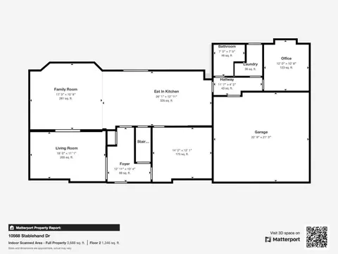 Floorplan - 10568 Stablehand Dr, Cincinnati, OH 45242 photo 1 of 3
