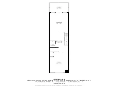 Floorplan - 1119 Wareham Dr, Cincinnati, OH 45202 photo 4 of 5
