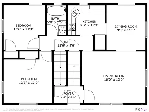 Floorplan - 5415 Fox, Cincinnati, OH 45239 photo 2 of 3