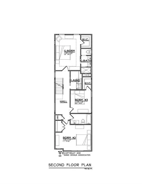 Floorplan - 3035 Cinnamon St, Cincinnati, OH 45208 photo 1 of 3