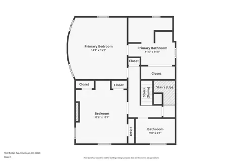 Floorplan - 1522 Pullan Ave, Cincinnati, OH 45223 photo 3 of 5