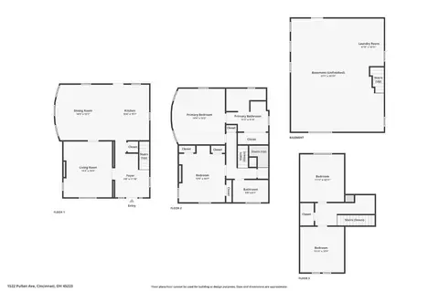 Floorplan - 1522 Pullan Ave, Cincinnati, OH 45223 photo 1 of 5