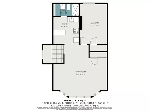 Floorplan - 848 Windham, Cincinnati, OH 45229 photo 3 of 3