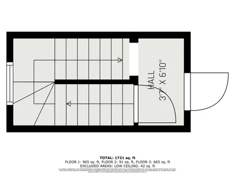 Floorplan - 848 Windham, Cincinnati, OH 45229 photo 2 of 3