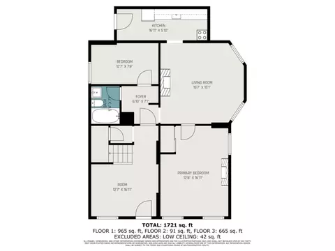 Floorplan - 848 Windham, Cincinnati, OH 45229 photo 1 of 3