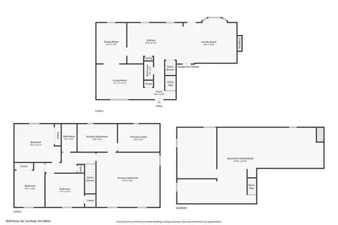 Floorplan - 3939 River Rd, Fairfield, OH 45014 photo 1 of 4