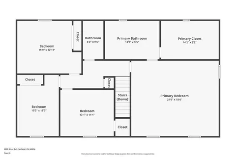 Floorplan - 3939 River Rd, Fairfield, OH 45014 photo 3 of 4