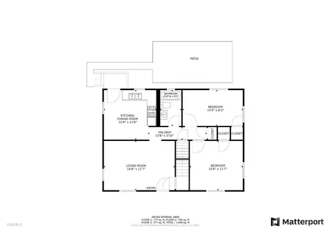 Floorplan - 3428 Gerold Dr, Cincinnati, OH 45238 photo 1 of 3