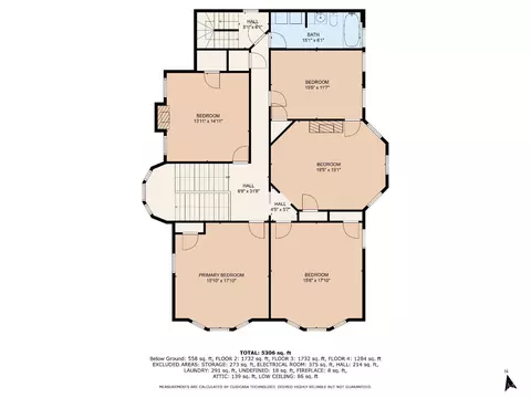 Floorplan - 328 Mcgregor Ave, Cincinnati, OH 45219 photo 2 of 4