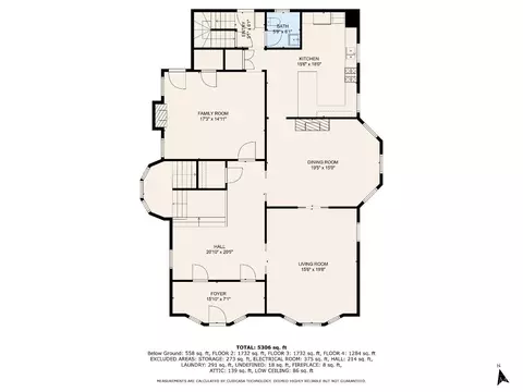 Floorplan - 328 Mcgregor Ave, Cincinnati, OH 45219 photo 1 of 4