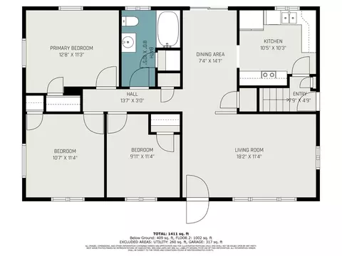 Floorplan - 13 Imbler Dr, Greenhills, OH 45218 photo 1 of 2