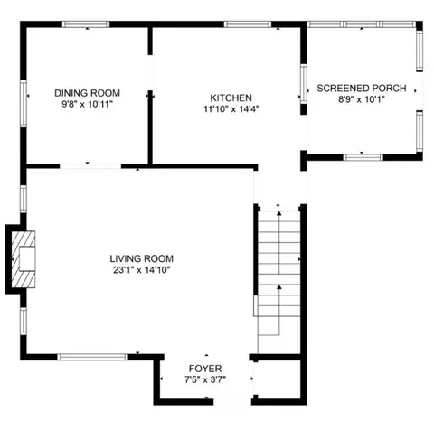 Floorplan - 1982 Compton Rd, Mount Healthy, OH 45231 photo 2 of 3