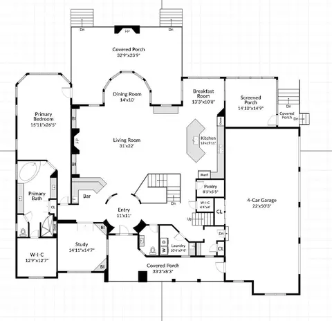 Floorplan - 7500 Algonquin Dr, Cincinnati, OH 45243 photo 1 of 3