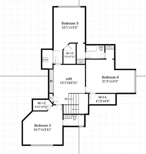 Floorplan - 7500 Algonquin Dr, Cincinnati, OH 45243 photo 2 of 3