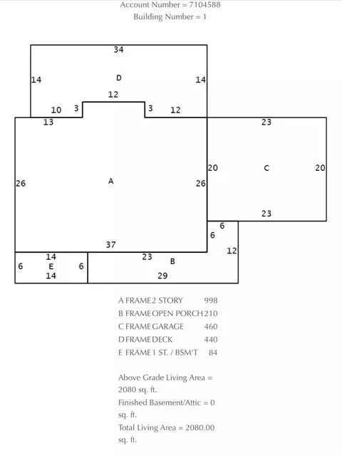 Floorplan - 2750 Middleboro Rd, Morrow, OH 45152 photo 1 of 1