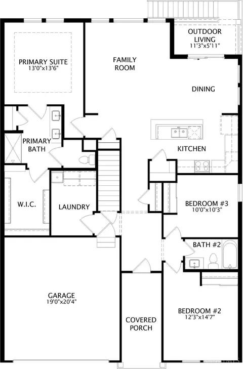 Floorplan - 2522 Bartram Ln, Harrison, OH 45030 photo 2 of 2
