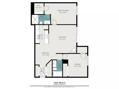 Floorplan - 1544 Galbraith Rd #410, Cincinnati, OH 45231 photo 1 of 1